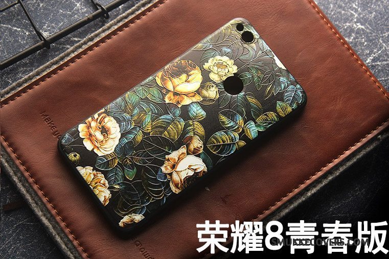 Etui Huawei P8 Lite 2017 Tasker Gul Hængende Ornamenter, Cover Huawei P8 Lite 2017 Kreativ Anti-fald Ungdom