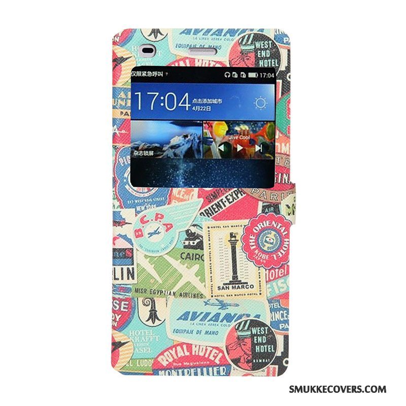 Etui Huawei P8 Lite Beskyttelse Telefonlilla, Cover Huawei P8 Lite Cartoon Ungdom Trend