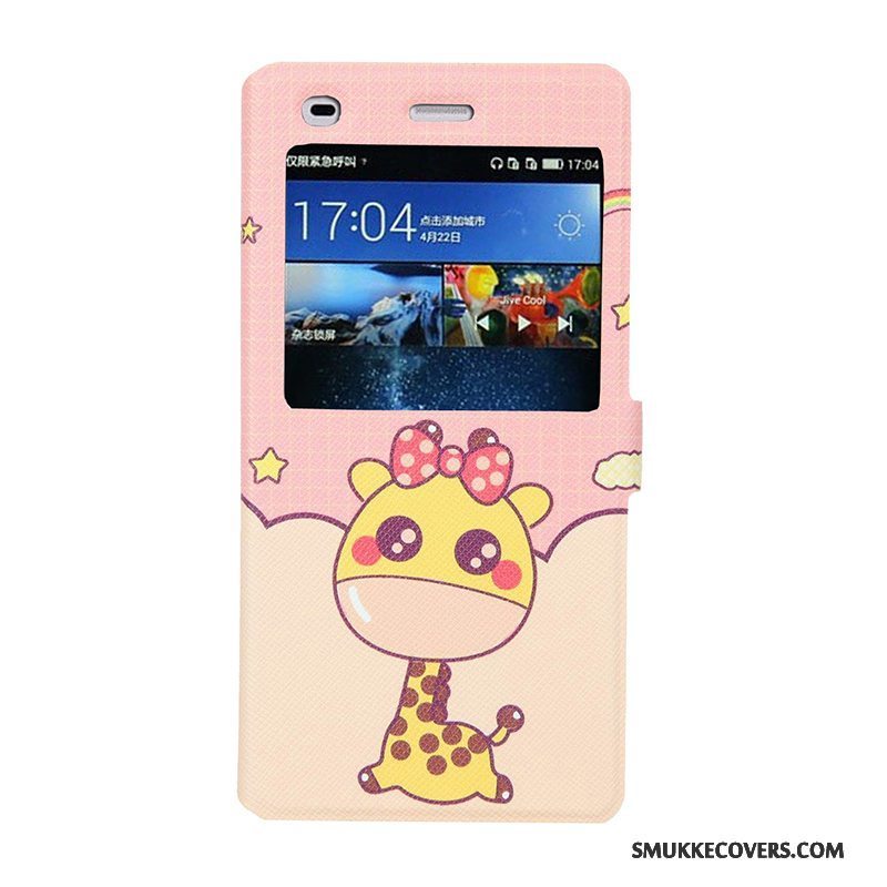 Etui Huawei P8 Lite Beskyttelse Telefonlilla, Cover Huawei P8 Lite Cartoon Ungdom Trend