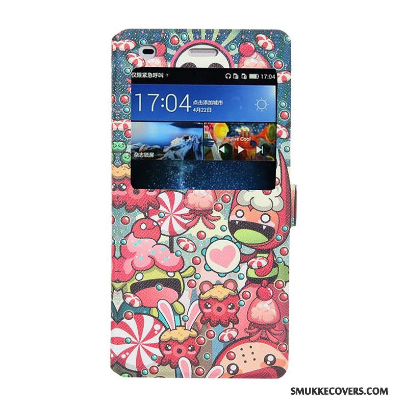 Etui Huawei P8 Lite Beskyttelse Telefonlilla, Cover Huawei P8 Lite Cartoon Ungdom Trend