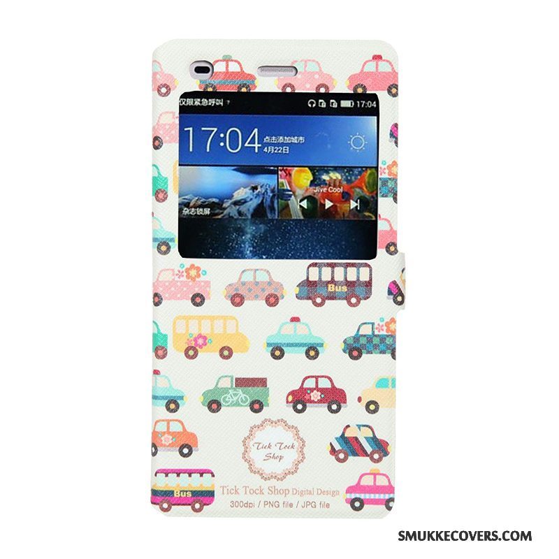Etui Huawei P8 Lite Beskyttelse Telefonlilla, Cover Huawei P8 Lite Cartoon Ungdom Trend
