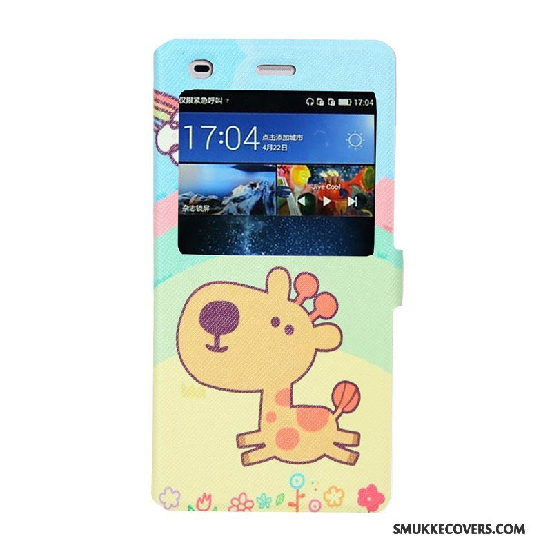 Etui Huawei P8 Lite Beskyttelse Telefonlilla, Cover Huawei P8 Lite Cartoon Ungdom Trend