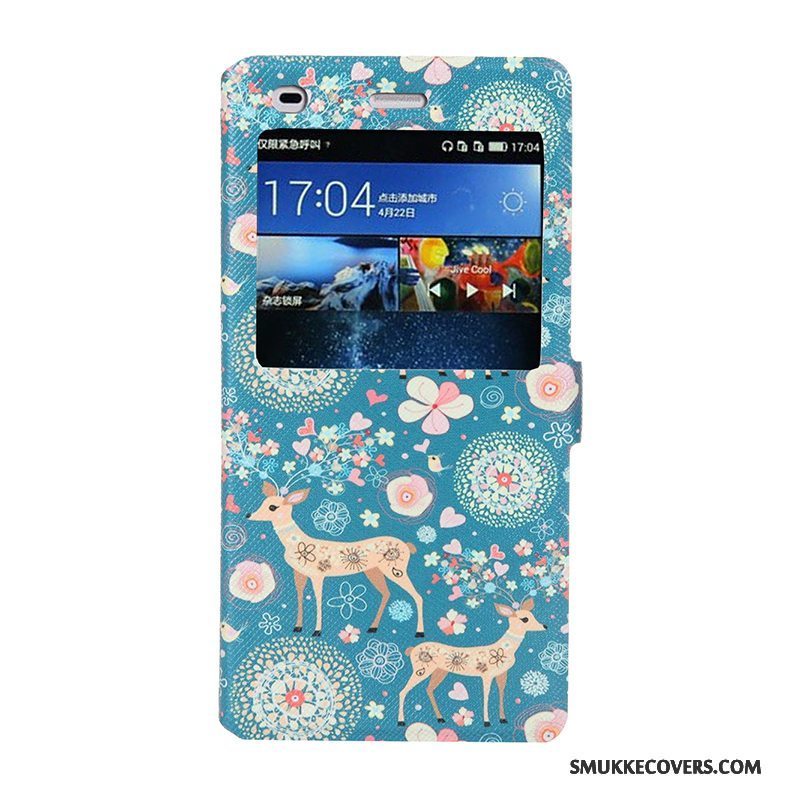 Etui Huawei P8 Lite Beskyttelse Telefonlilla, Cover Huawei P8 Lite Cartoon Ungdom Trend