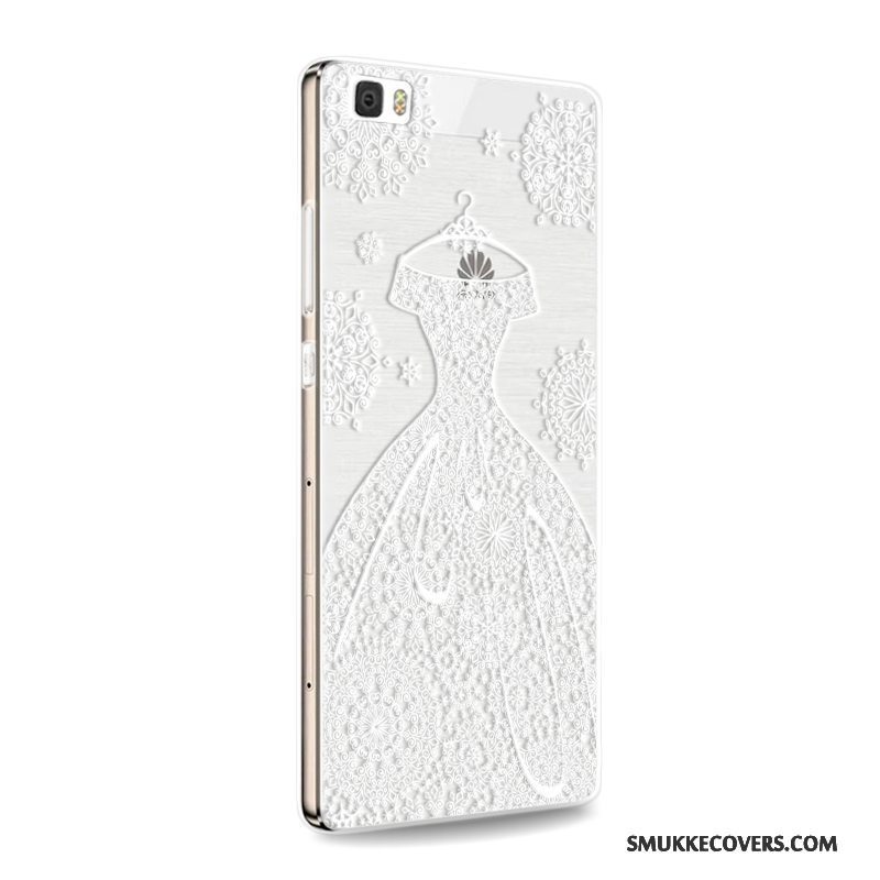 Etui Huawei P8 Lite Beskyttelse Ungdom Lyse, Cover Huawei P8 Lite Blød Telefonlilla