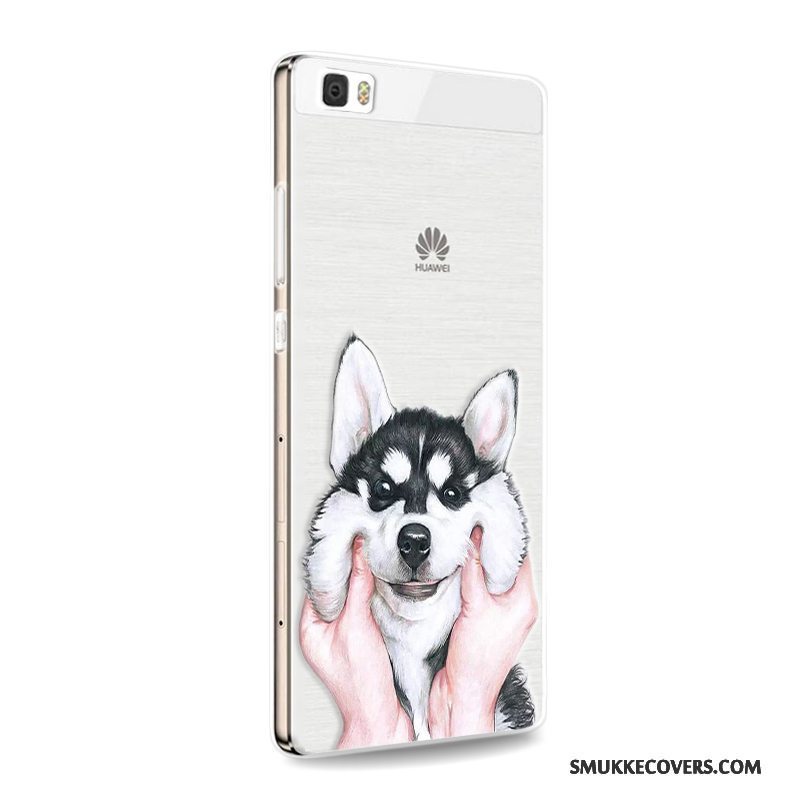 Etui Huawei P8 Lite Beskyttelse Ungdom Lyse, Cover Huawei P8 Lite Blød Telefonlilla