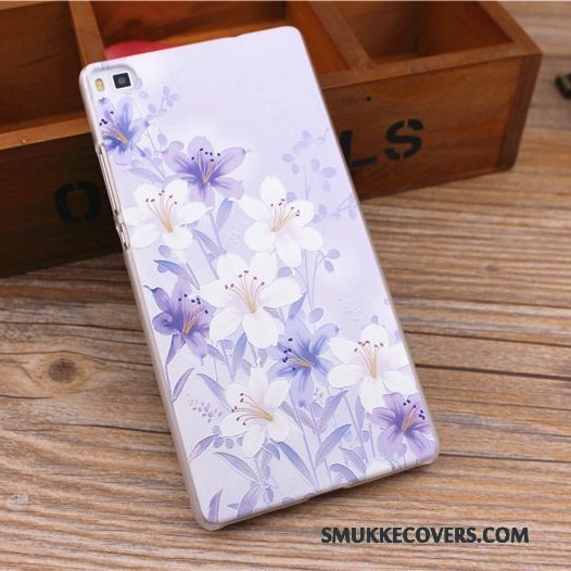 Etui Huawei P8 Lite Farve Hængende Ornamenter Nubuck, Cover Huawei P8 Lite Beskyttelse Telefonungdom