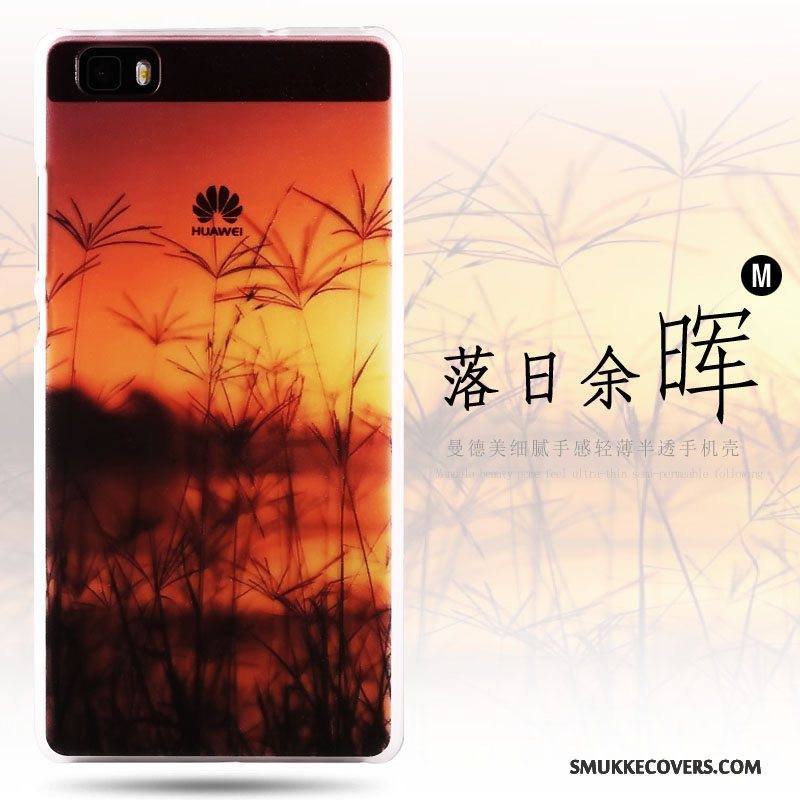 Etui Huawei P8 Lite Farve Ungdom Nubuck, Cover Huawei P8 Lite Beskyttelse Telefonhård
