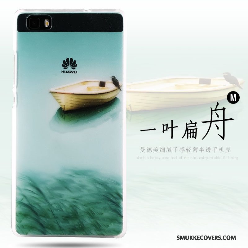 Etui Huawei P8 Lite Farve Ungdom Nubuck, Cover Huawei P8 Lite Beskyttelse Telefonhård