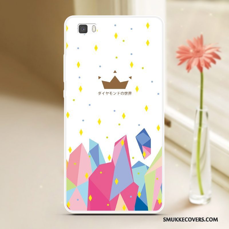 Etui Huawei P8 Lite Silikone Cool Blå, Cover Huawei P8 Lite Blød Ungdom Telefon