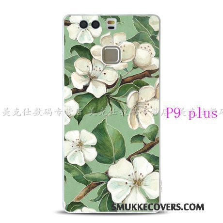 Etui Huawei P9 Blød Grøn Telefon, Cover Huawei P9 Tasker