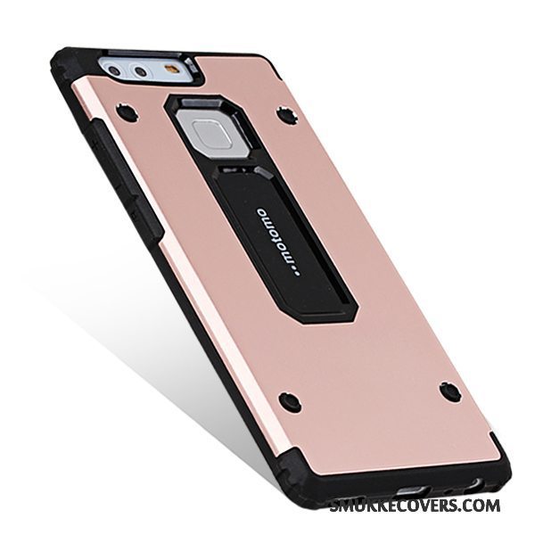 Etui Huawei P9 Kreativ Af Personlighed Telefon, Cover Huawei P9 Metal Hård Trend