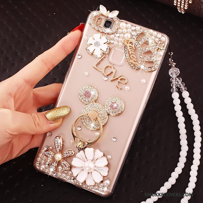 Etui Huawei P9 Lite Beskyttelse Telefonanti-fald, Cover Huawei P9 Lite Blød Ungdom Guld