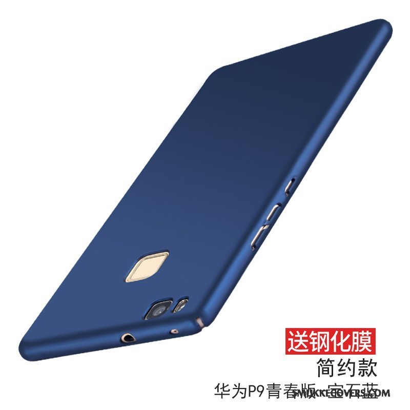 Etui Huawei P9 Lite Beskyttelse Trend Telefon, Cover Huawei P9 Lite Mørkeblå Hård