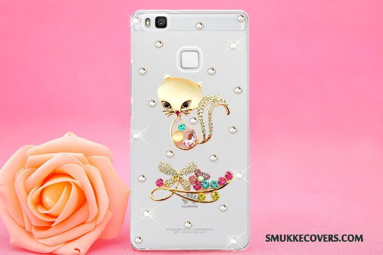 Etui Huawei P9 Lite Farve Hængende Ornamenter Telefon, Cover Huawei P9 Lite Strass Ungdom