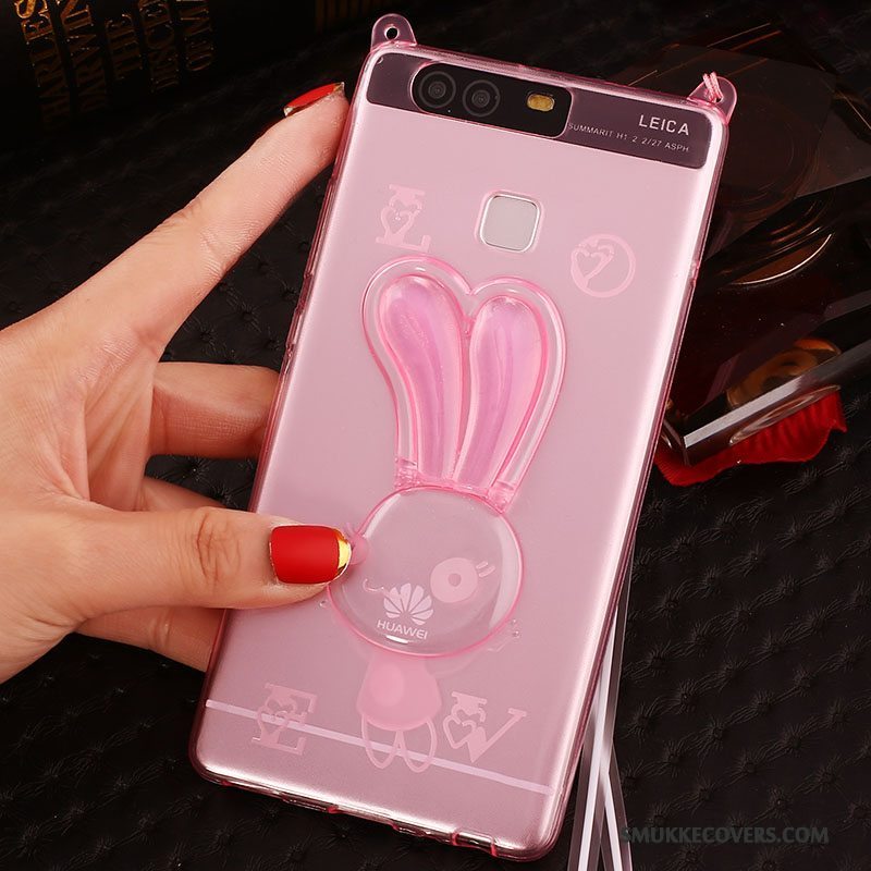 Etui Huawei P9 Plus Beskyttelse Lilla Tynd, Cover Huawei P9 Plus Cartoon