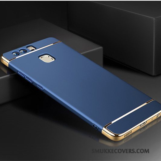 Etui Huawei P9 Plus Beskyttelse Pu Telefon, Cover Huawei P9 Plus Tasker Guld Anti-fald