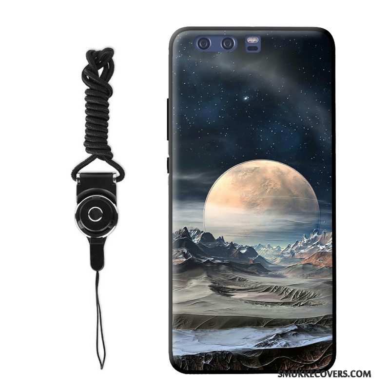 Etui Huawei P9 Plus Beskyttelse Telefonlilla, Cover Huawei P9 Plus Blød Elskeren Måned