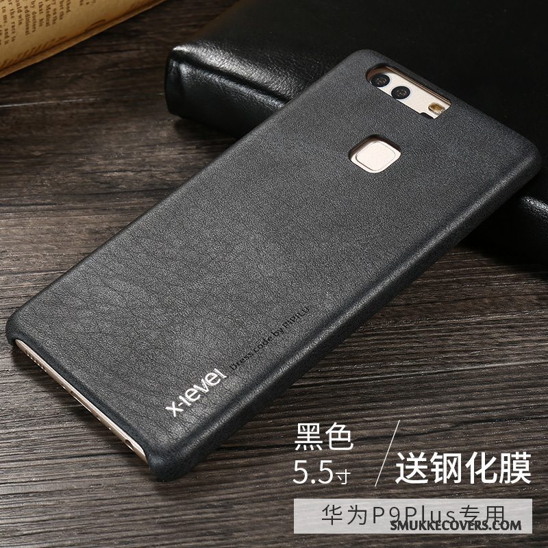 Etui Huawei P9 Plus Beskyttelse Tynd Telefon, Cover Huawei P9 Plus Læder Anti-fald