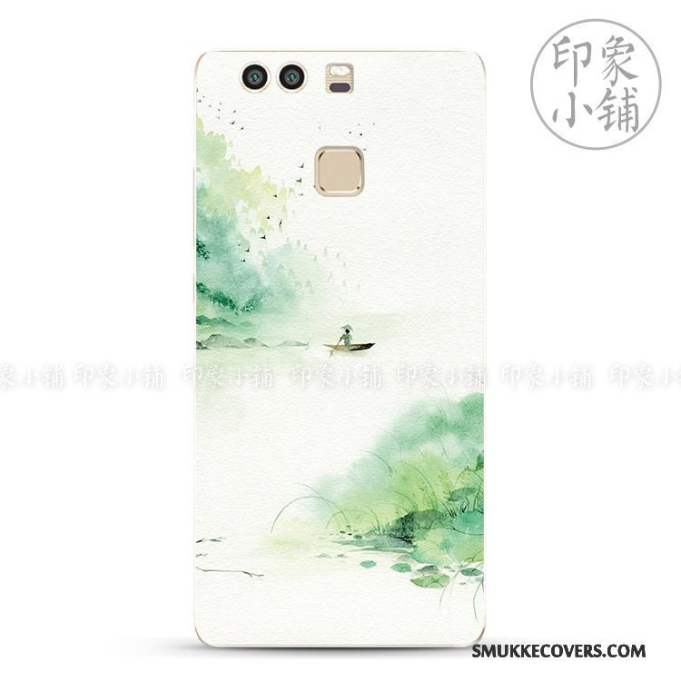 Etui Huawei P9 Plus Blød Frisk Telefon, Cover Huawei P9 Plus Beskyttelse Kunst Kinesisk Stil