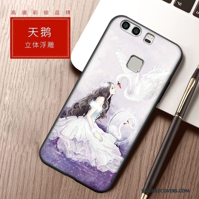 Etui Huawei P9 Plus Blød Smuk Telefon, Cover Huawei P9 Plus Tasker Anti-fald Af Personlighed
