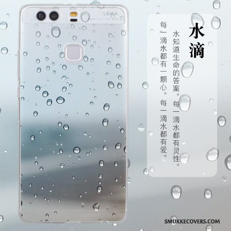 Etui Huawei P9 Plus Blød Telefonblå, Cover Huawei P9 Plus Tasker