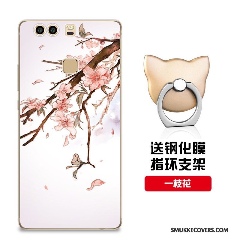 Etui Huawei P9 Plus Blød Telefontilpas, Cover Huawei P9 Plus Silikone Anti-fald Mønster