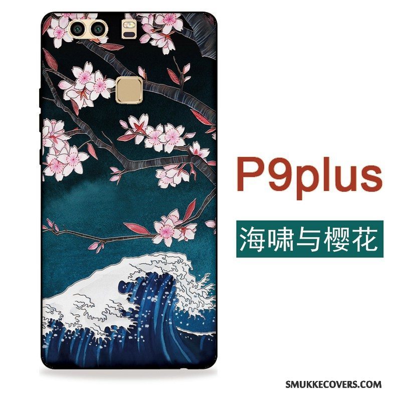 Etui Huawei P9 Plus Blød Vind Japansk, Cover Huawei P9 Plus Farve Telefoncherry