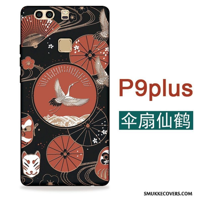 Etui Huawei P9 Plus Blød Vind Japansk, Cover Huawei P9 Plus Farve Telefoncherry