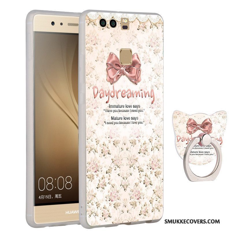 Etui Huawei P9 Plus Farve Telefonnubuck, Cover Huawei P9 Plus Blød Anti-fald