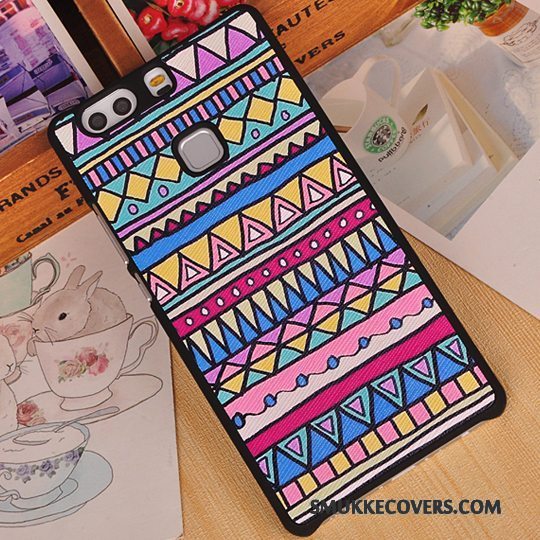 Etui Huawei P9 Plus Kreativ Anti-fald Hård, Cover Huawei P9 Plus Cartoon Telefontynd