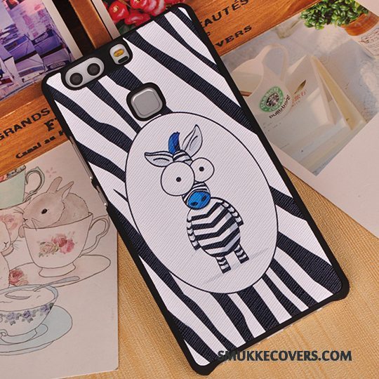 Etui Huawei P9 Plus Kreativ Anti-fald Hård, Cover Huawei P9 Plus Cartoon Telefontynd