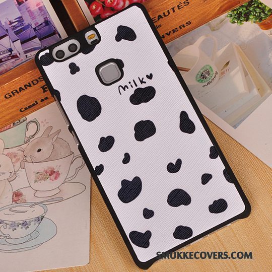 Etui Huawei P9 Plus Kreativ Anti-fald Hård, Cover Huawei P9 Plus Cartoon Telefontynd