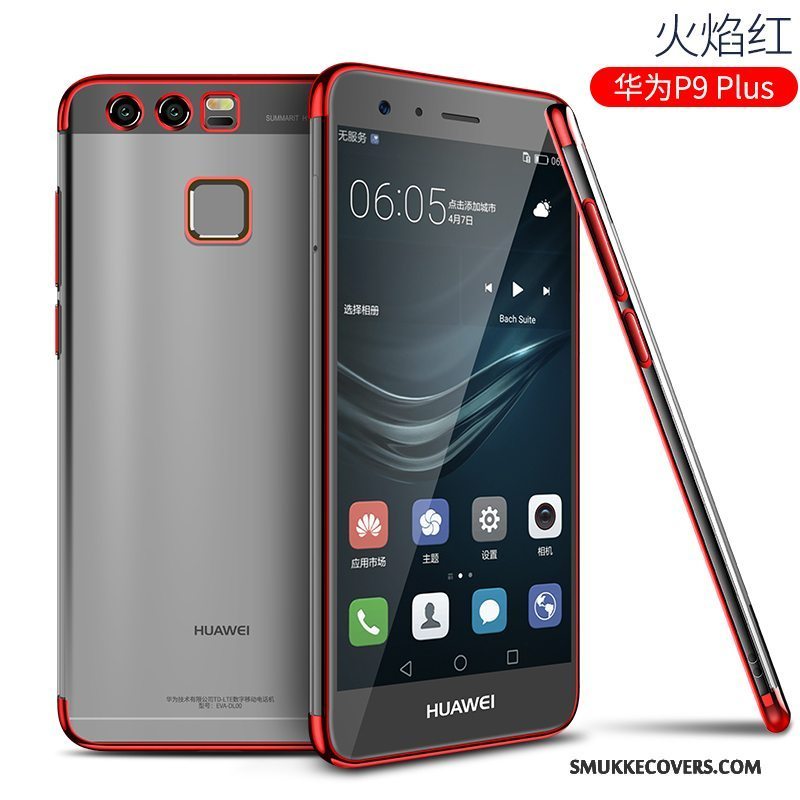 Etui Huawei P9 Plus Kreativ Tynd Trendy, Cover Huawei P9 Plus Tasker Telefonguld
