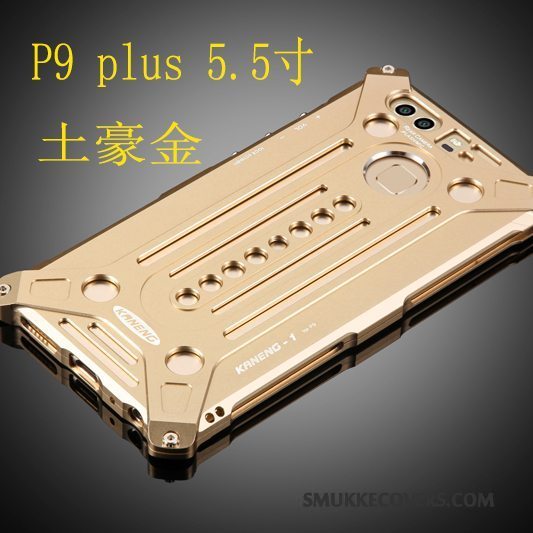 Etui Huawei P9 Plus Metal Sølv Telefon, Cover Huawei P9 Plus Beskyttelse Ramme