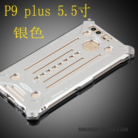 Etui Huawei P9 Plus Metal Sølv Telefon, Cover Huawei P9 Plus Beskyttelse Ramme