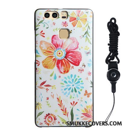 Etui Huawei P9 Plus Relief Ny Hængende Ornamenter, Cover Huawei P9 Plus Farve Trend Telefon