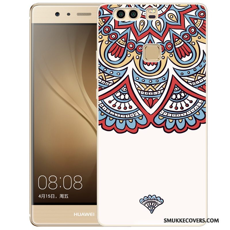 Etui Huawei P9 Plus Silikone Telefonlyserød, Cover Huawei P9 Plus Malet