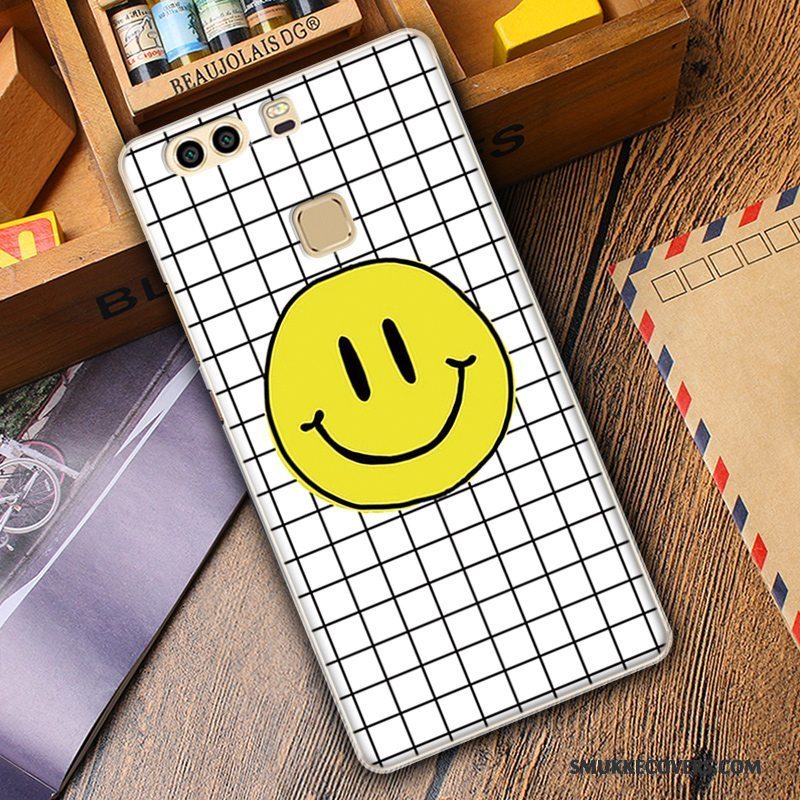 Etui Huawei P9 Plus Tasker Anti-fald Khaki, Cover Huawei P9 Plus Cartoon Telefoncool