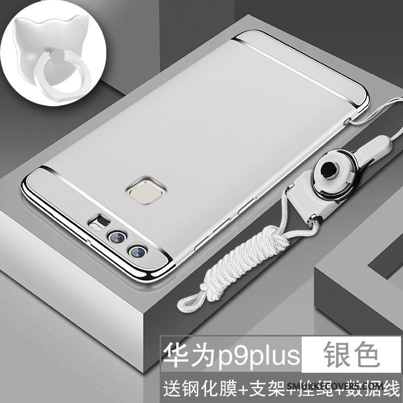 Etui Huawei P9 Plus Tasker Anti-fald Nubuck, Cover Huawei P9 Plus Beskyttelse Telefonhård