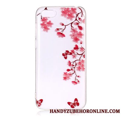 Etui Huawei Y5 2018 Blød Blå Hængende Ornamenter, Cover Huawei Y5 2018 Cartoon Telefon