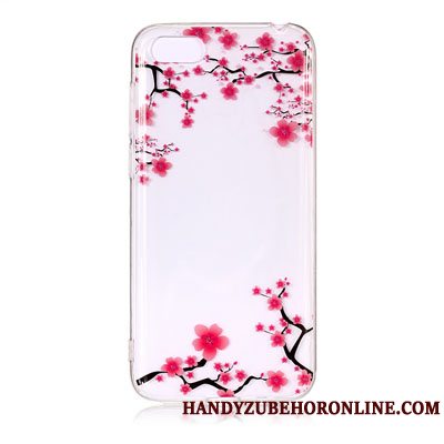 Etui Huawei Y5 2018 Blød Blå Hængende Ornamenter, Cover Huawei Y5 2018 Cartoon Telefon