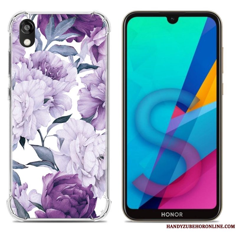 Etui Huawei Y5 2019 Farve Gasbag Telefon, Cover Huawei Y5 2019 Blød Salg Anti-fald