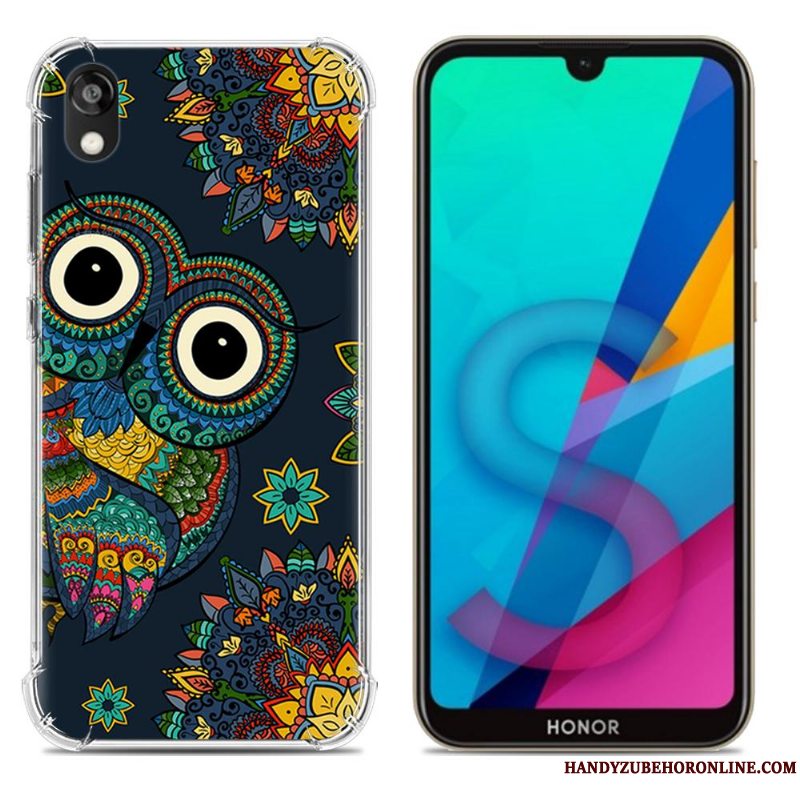 Etui Huawei Y5 2019 Farve Gasbag Telefon, Cover Huawei Y5 2019 Blød Salg Anti-fald