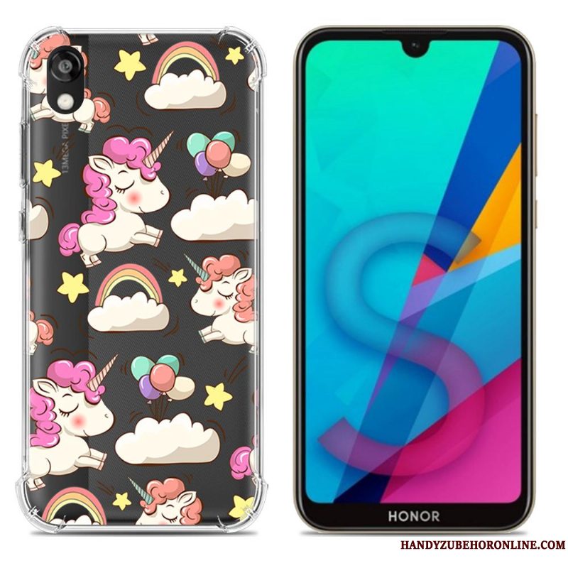 Etui Huawei Y5 2019 Farve Gasbag Telefon, Cover Huawei Y5 2019 Blød Salg Anti-fald