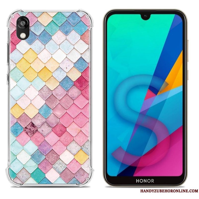 Etui Huawei Y5 2019 Farve Gasbag Telefon, Cover Huawei Y5 2019 Blød Salg Anti-fald