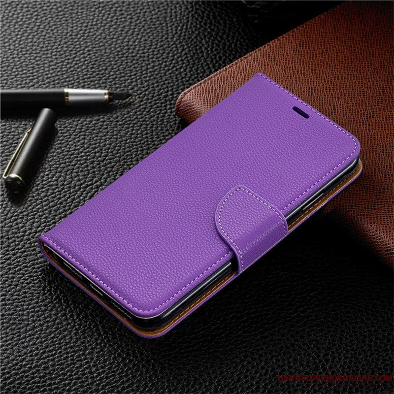 Etui Huawei Y5 2019 Folio Telefon, Cover Huawei Y5 2019 Læder