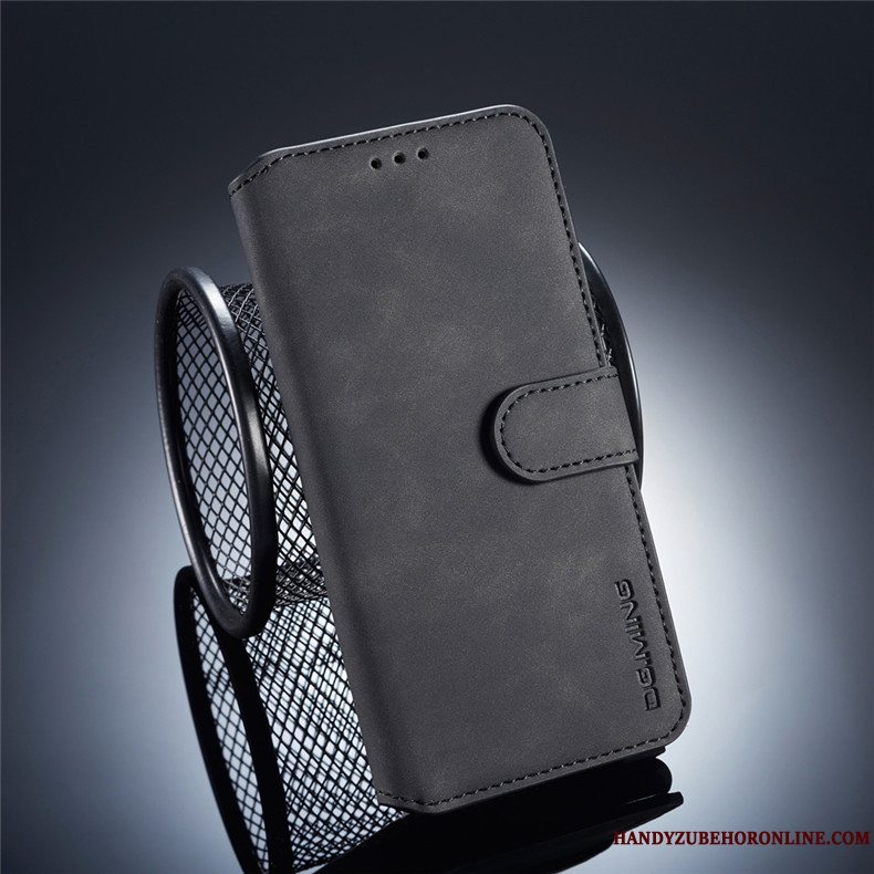 Etui Huawei Y5 2019 Læder Telefonanti-fald, Cover Huawei Y5 2019 Folio Business