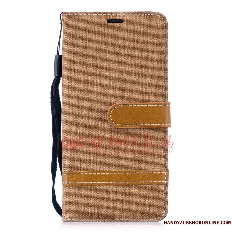 Etui Huawei Y5 2019 Tasker Anti-fald Rød, Cover Huawei Y5 2019 Silikone Trend Business