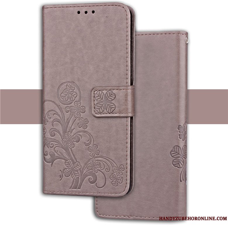 Etui Huawei Y6 2018 Beskyttelse Telefonlilla, Cover Huawei Y6 2018 Læder