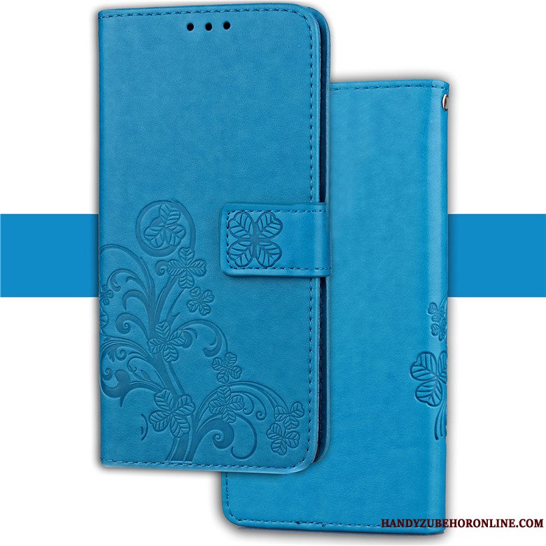 Etui Huawei Y6 2018 Beskyttelse Telefonlilla, Cover Huawei Y6 2018 Læder